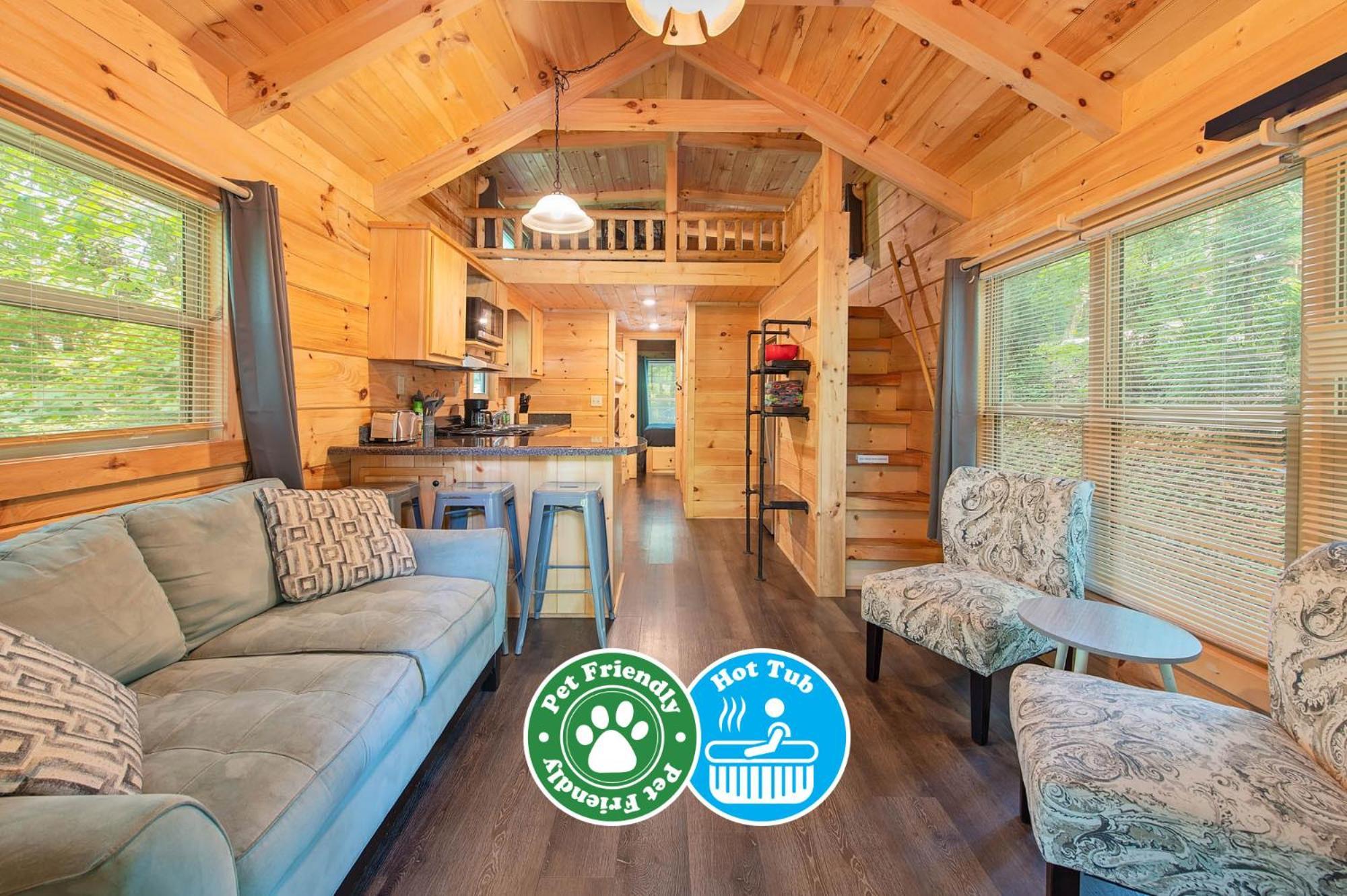 Eden Cabin Forested Tiny Home On Lookout Mtn Chattanooga Dış mekan fotoğraf
